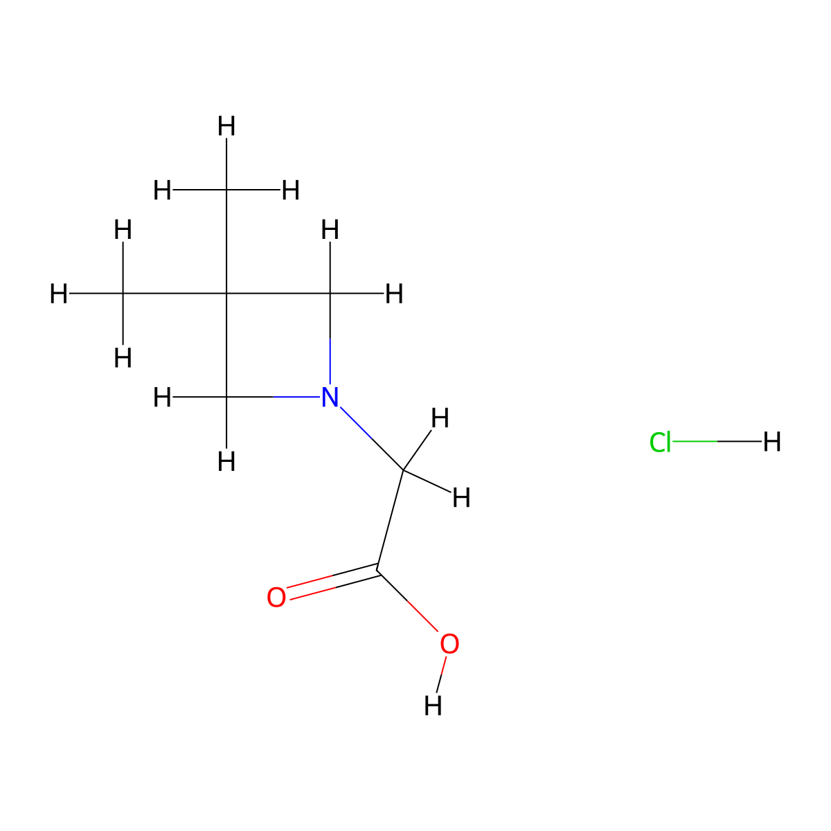 2-(3,3-Dimethylazetidin-1-yl)acetic acid hydrochloride molecular structure, CAS 1803590-77-3