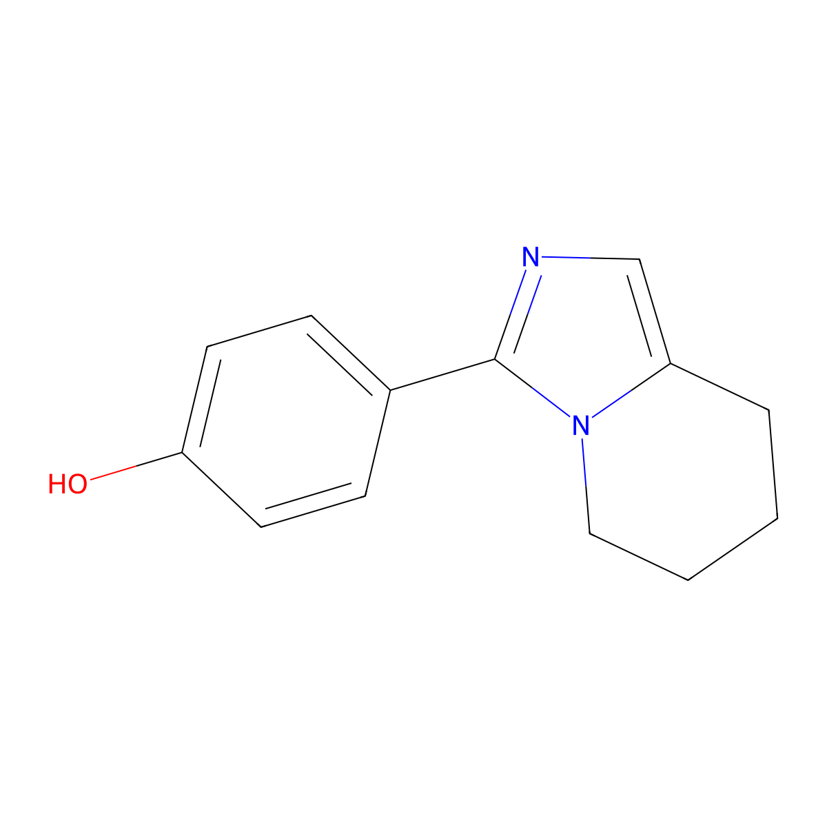 4-{5H,6H,7H,8H-imidazo[1,5-a]pyridin-3-yl}phenol molecular structure, CAS 1803592-50-8