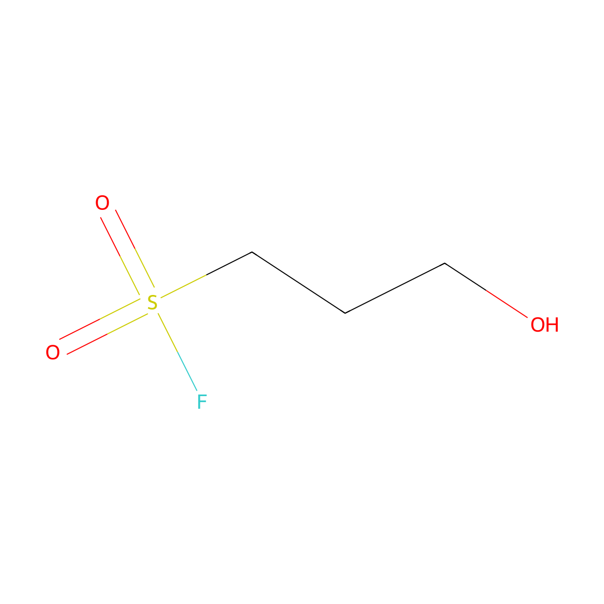 3-Hydroxy-1-propanesulfonyl fluoride molecular structure, CAS 1803600-26-1
