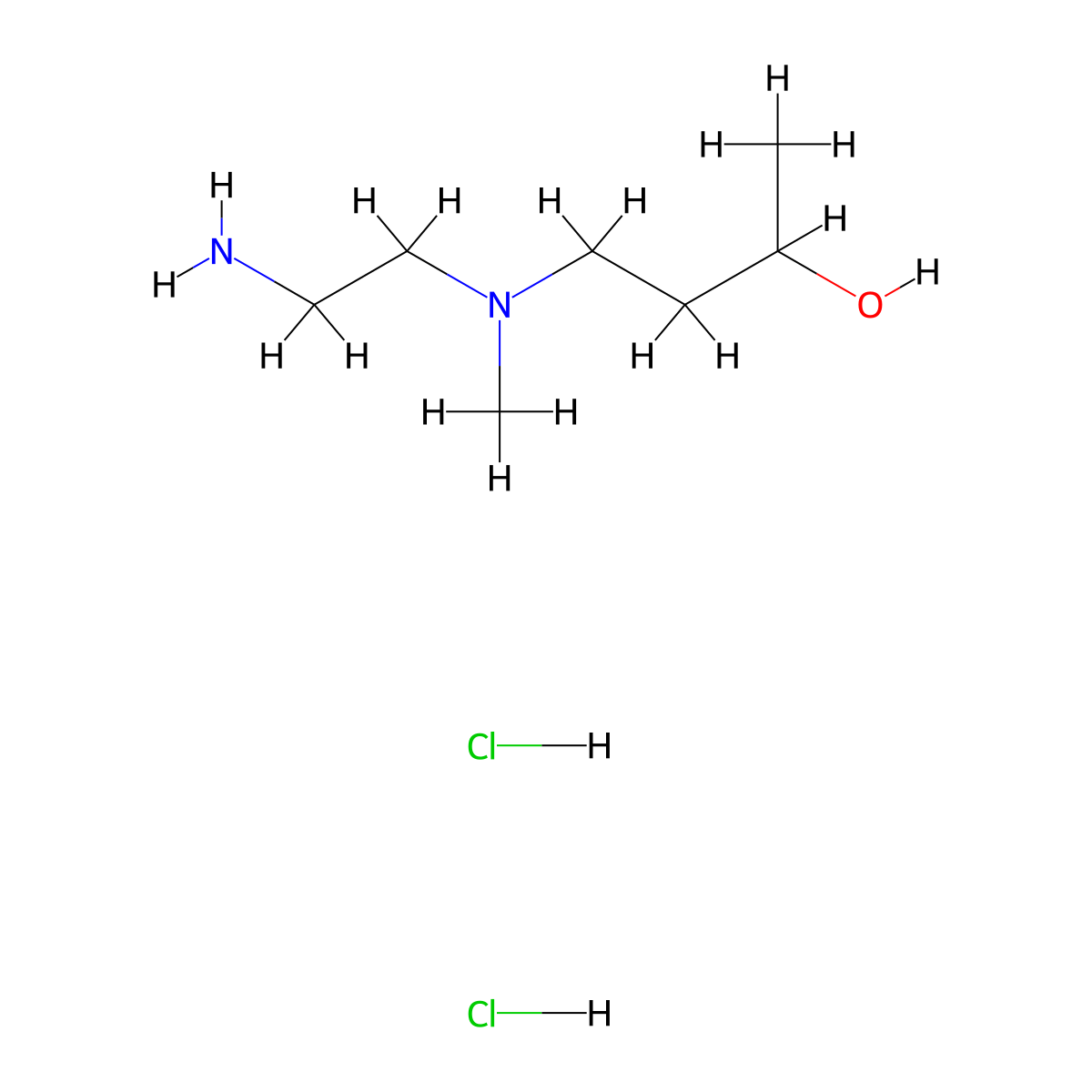 4-[(2-Aminoethyl)(methyl)amino]butan-2-ol dihydrochloride molecular structure, CAS 1803600-53-4