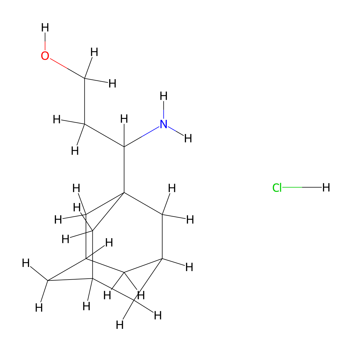 3-(Adamantan-1-yl)-3-aminopropan-1-ol hydrochloride molecular structure, CAS 1803601-82-2