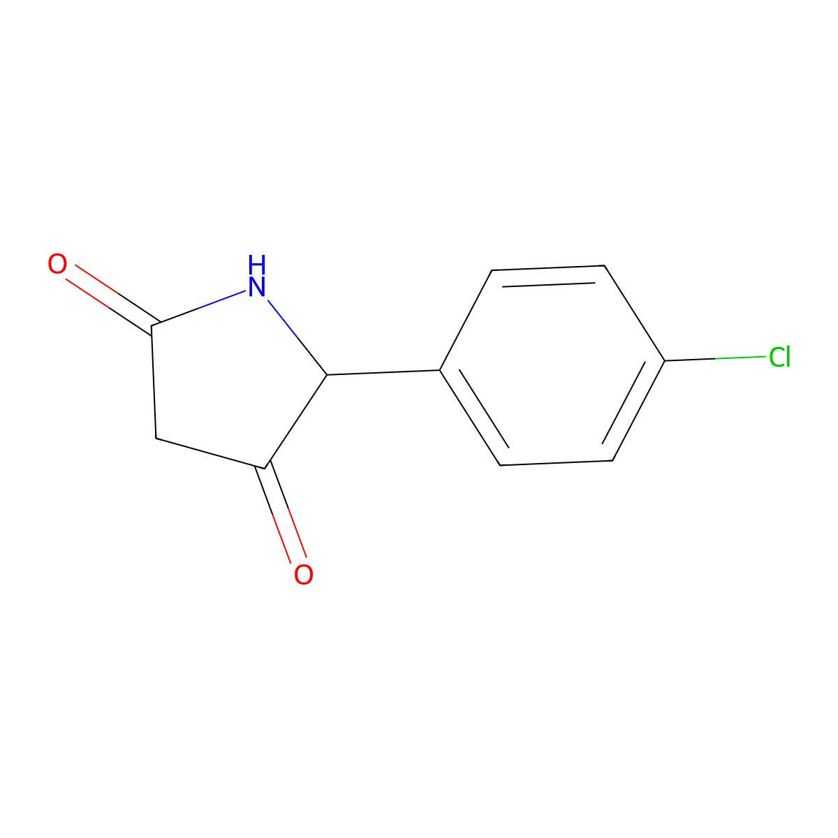 5-(4-Chlorophenyl)pyrrolidine-2,4-dione molecular structure, CAS 1803604-73-0