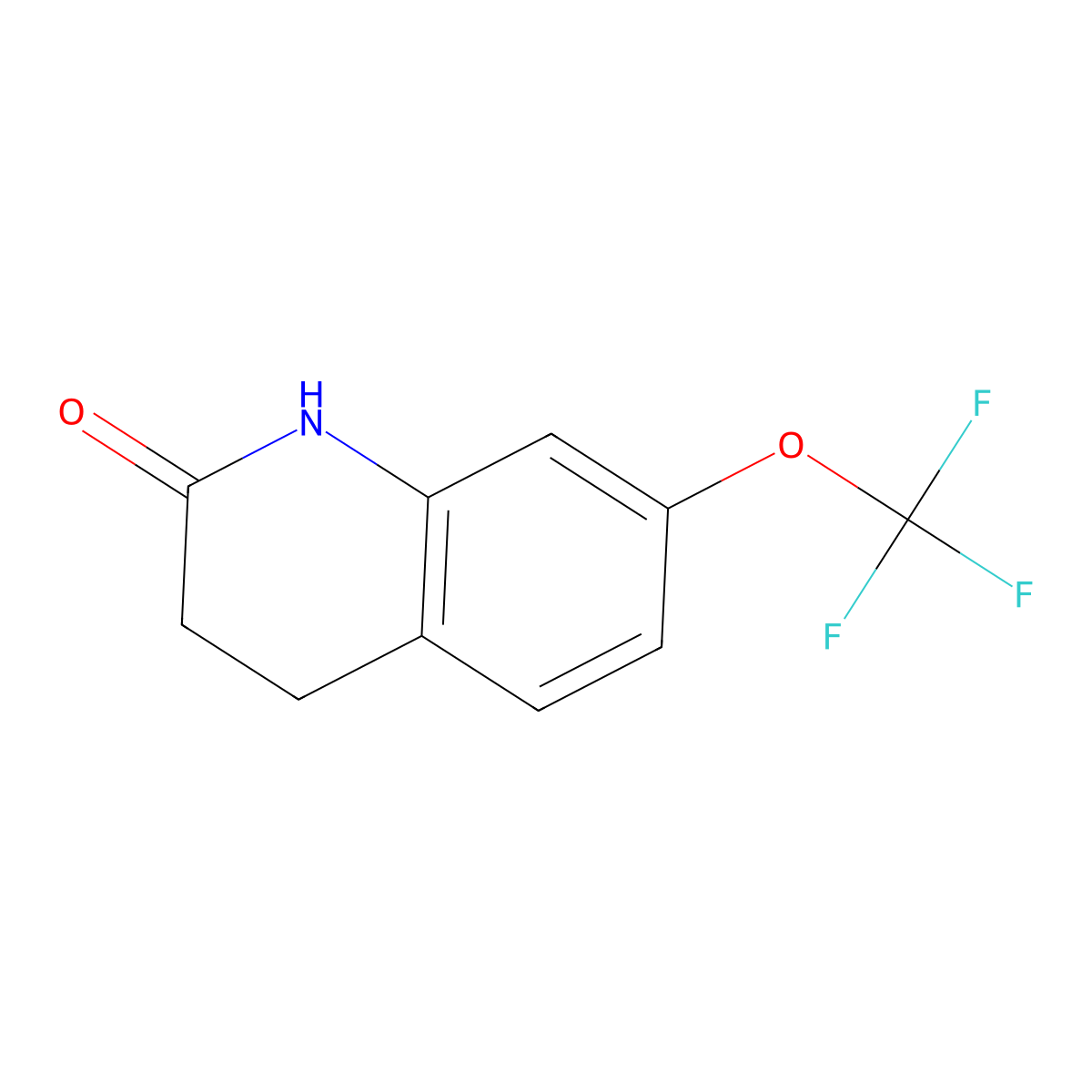 7-(Trifluoromethoxy)-1,2,3,4-tetrahydroquinolin-2-one molecular structure, CAS 1803606-58-7