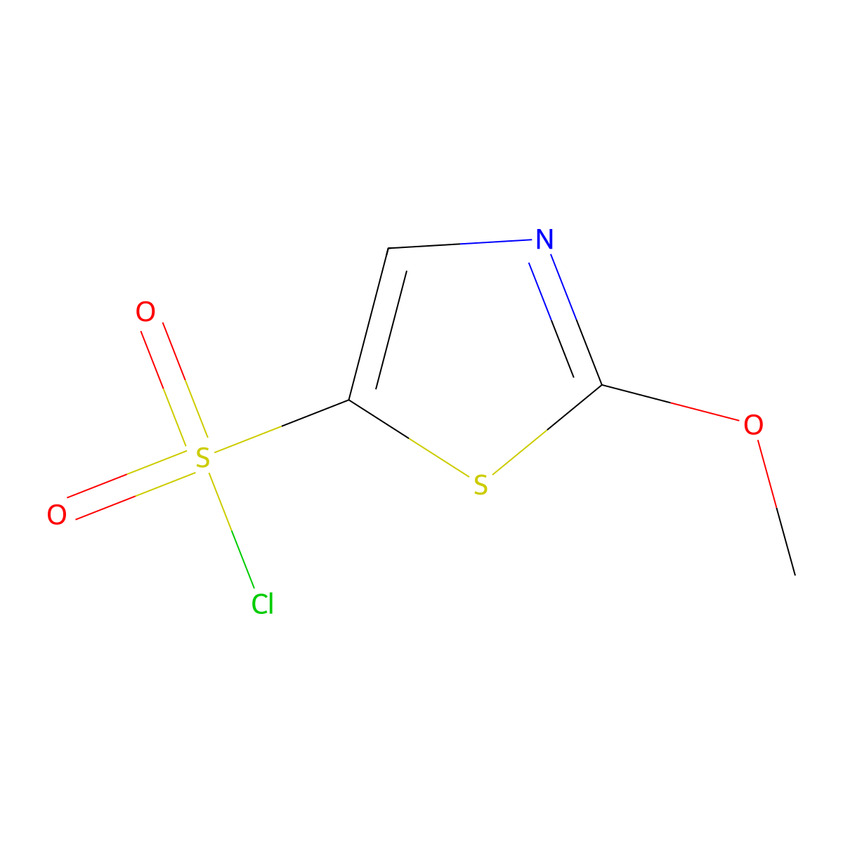 2-Methoxy-1,3-thiazole-5-sulfonyl chloride molecular structure, CAS 1803608-63-0