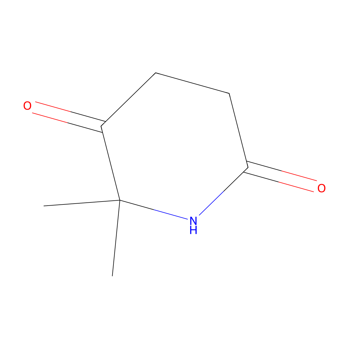 6,6-Dimethylpiperidine-2,5-dione molecular structure, CAS 1803612-31-8