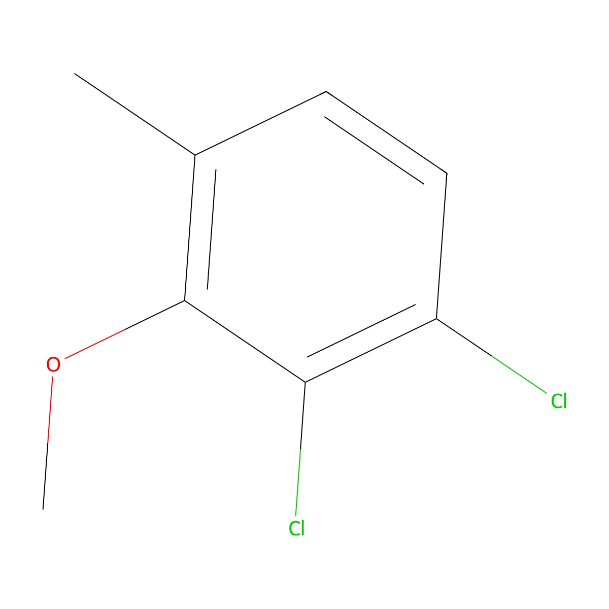 1,2-Dichloro-3-methoxy-4-methylbenzene molecular structure, CAS 1803728-93-9