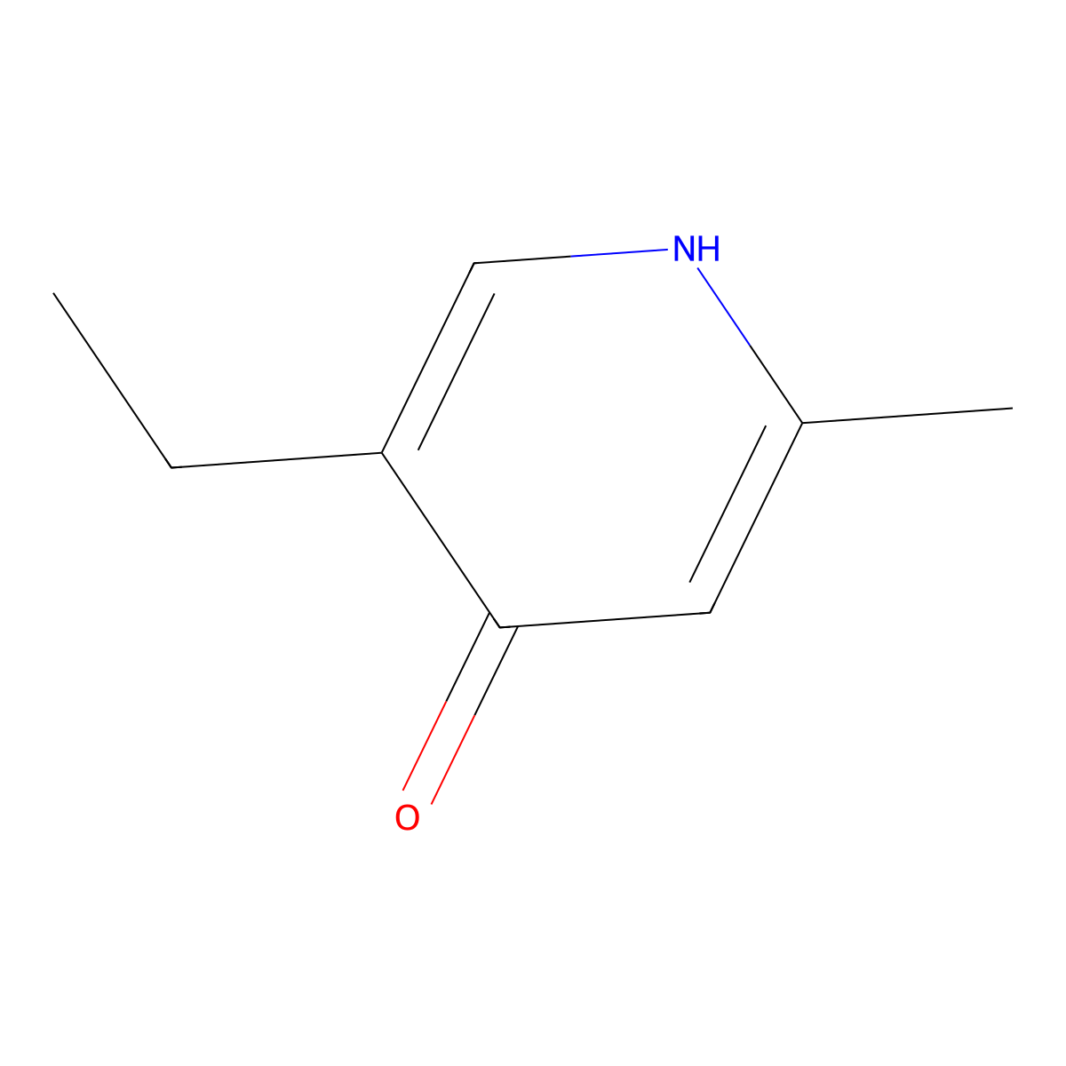 5-Ethyl-4-hydroxy-2-methylpyridine molecular structure, CAS 1803767-32-9