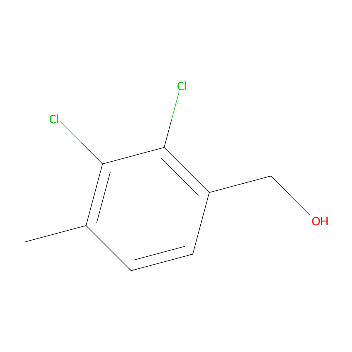 2,3-Dichloro-4-methylbenzyl alcohol molecular structure, CAS 1803779-26-1
