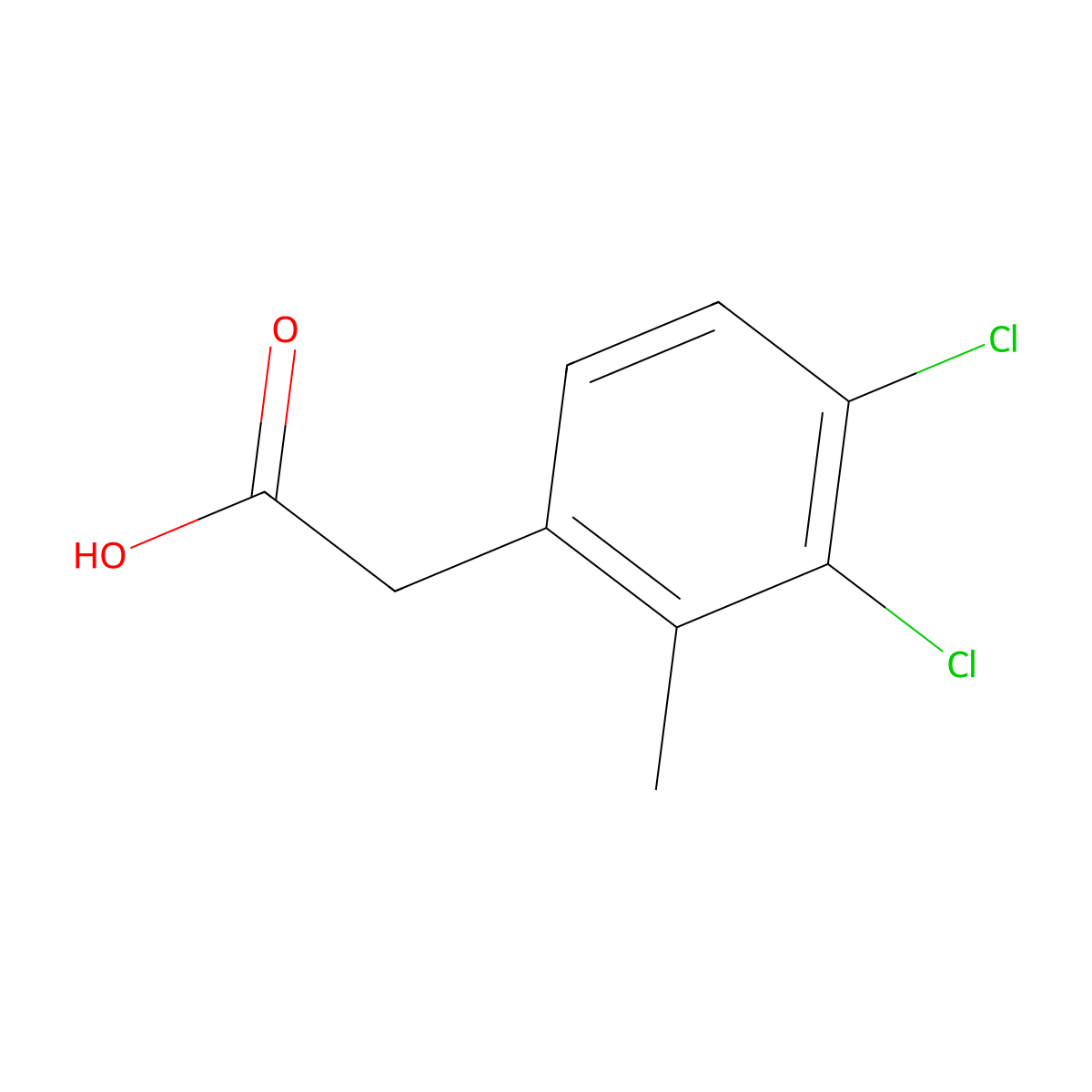 2-(3,4-Dichloro-2-methylphenyl)acetic acid molecular structure, CAS 1803805-57-3