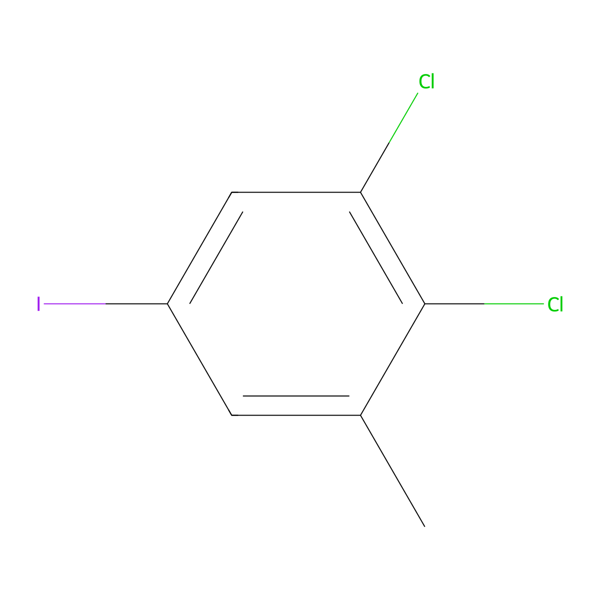 2,3-Dichloro-5-iodotoluene molecular structure, CAS 1803809-35-9
