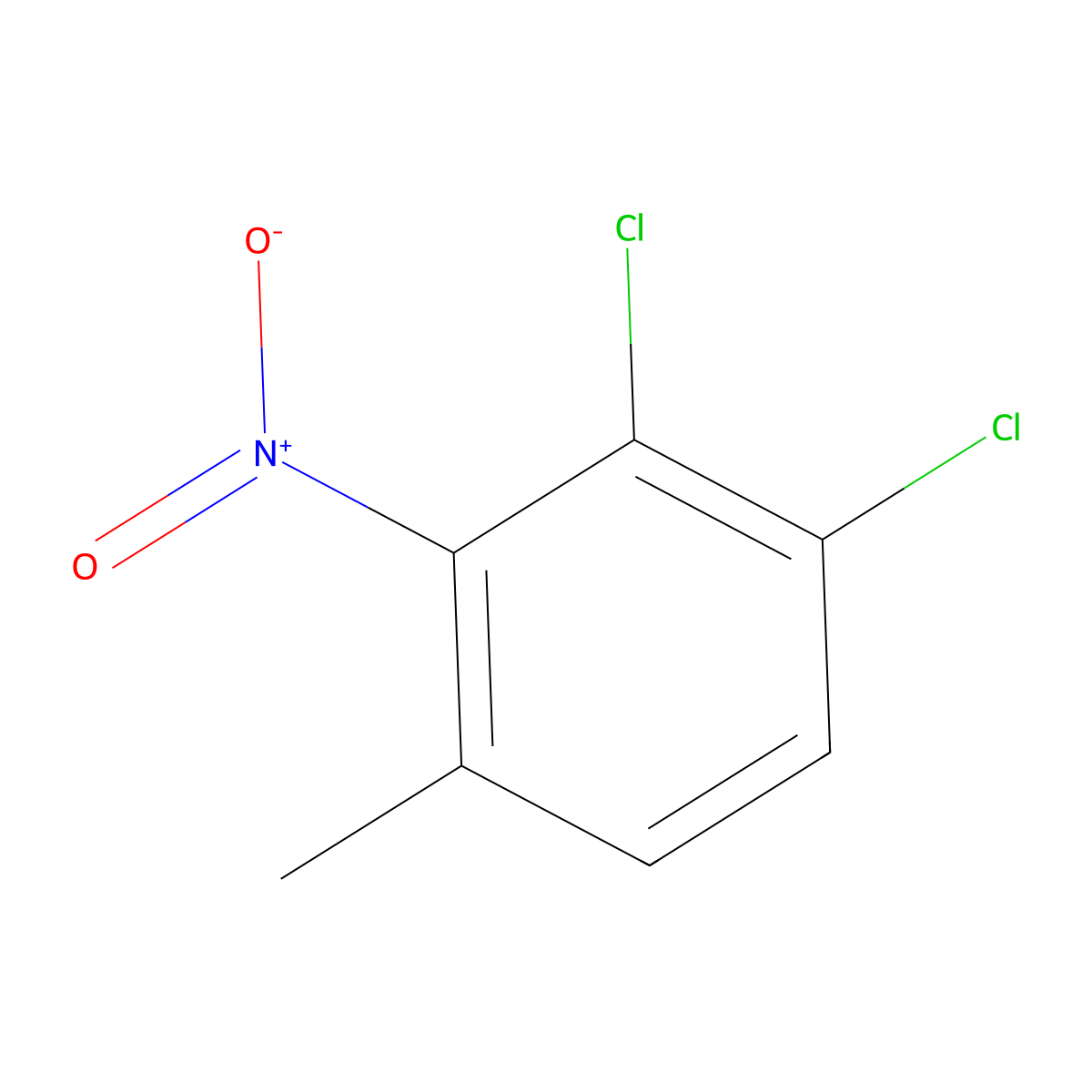 3,4-Dichloro-2-nitrotoluene molecular structure, CAS 1803814-86-9