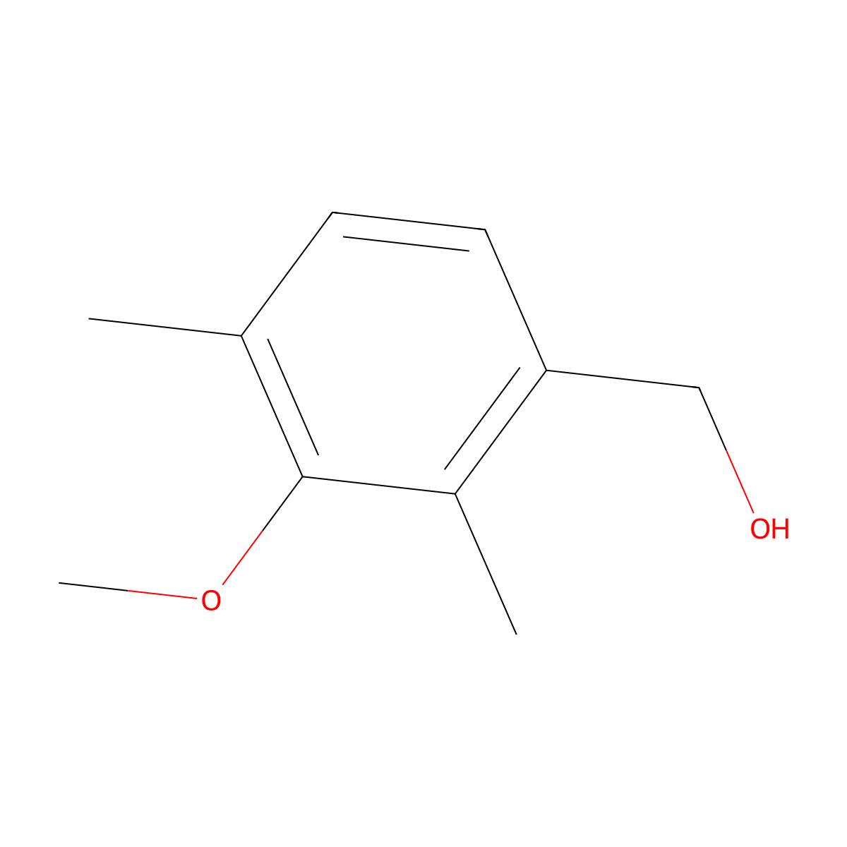 (3-Methoxy-2,4-dimethylphenyl)methanol molecular structure, CAS 1803819-76-2