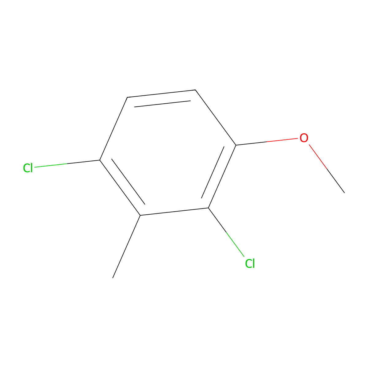 1,3-Dichloro-4-methoxy-2-methylbenzene molecular structure, CAS 1803824-07-8