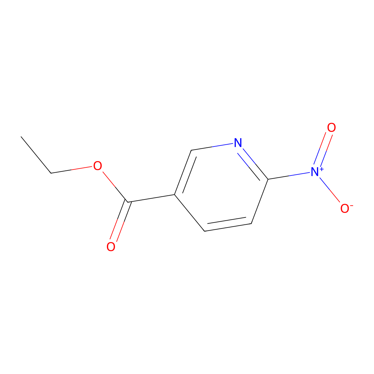 Ethyl 6-nitronicotinate molecular structure, CAS 1804099-90-8