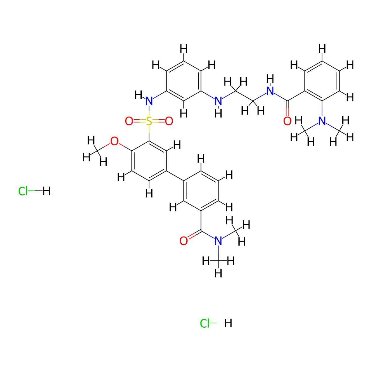 YNT-185 (dihydrochloride) molecular structure, CAS 1804978-82-2