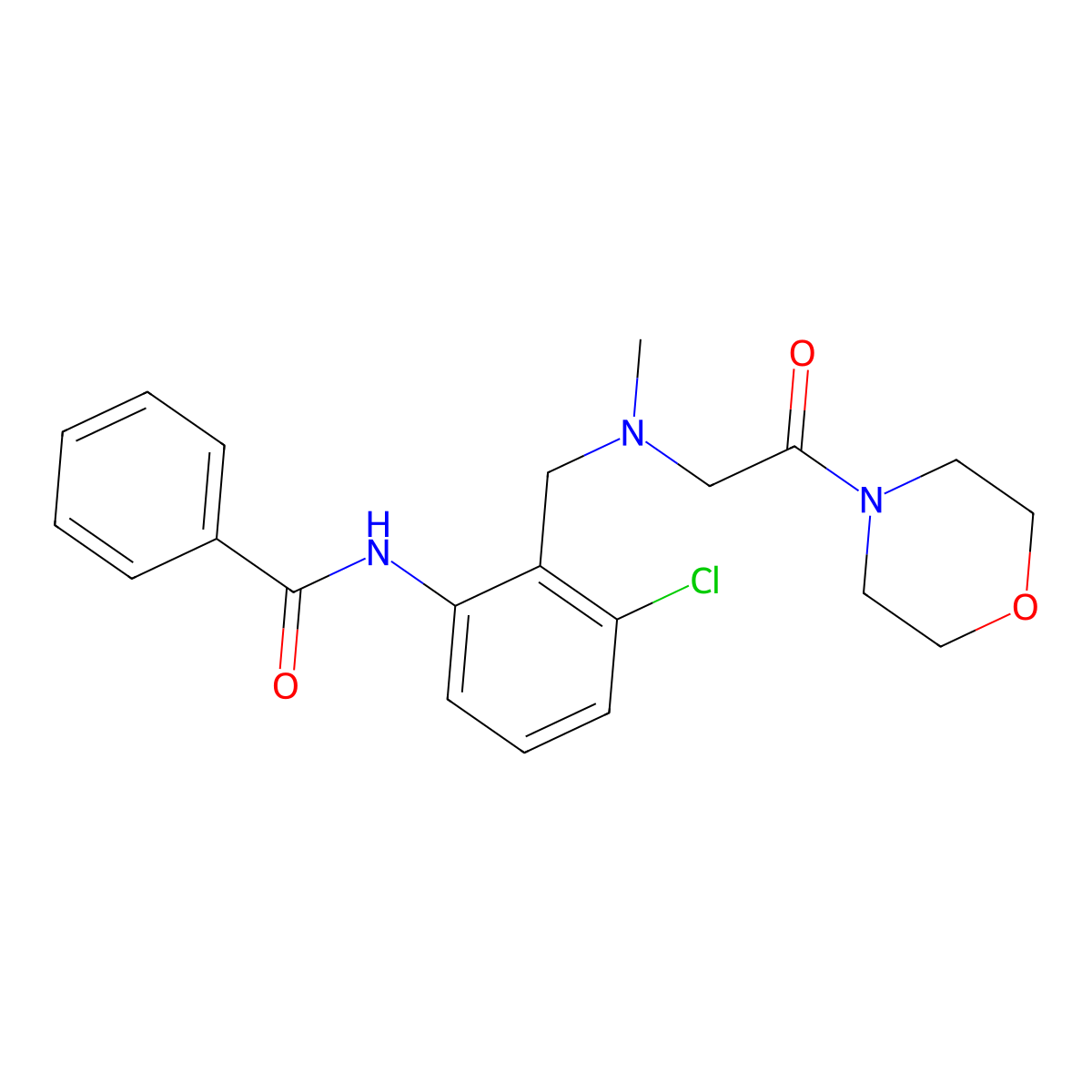 Fominoben molecular structure, CAS 18053-31-1