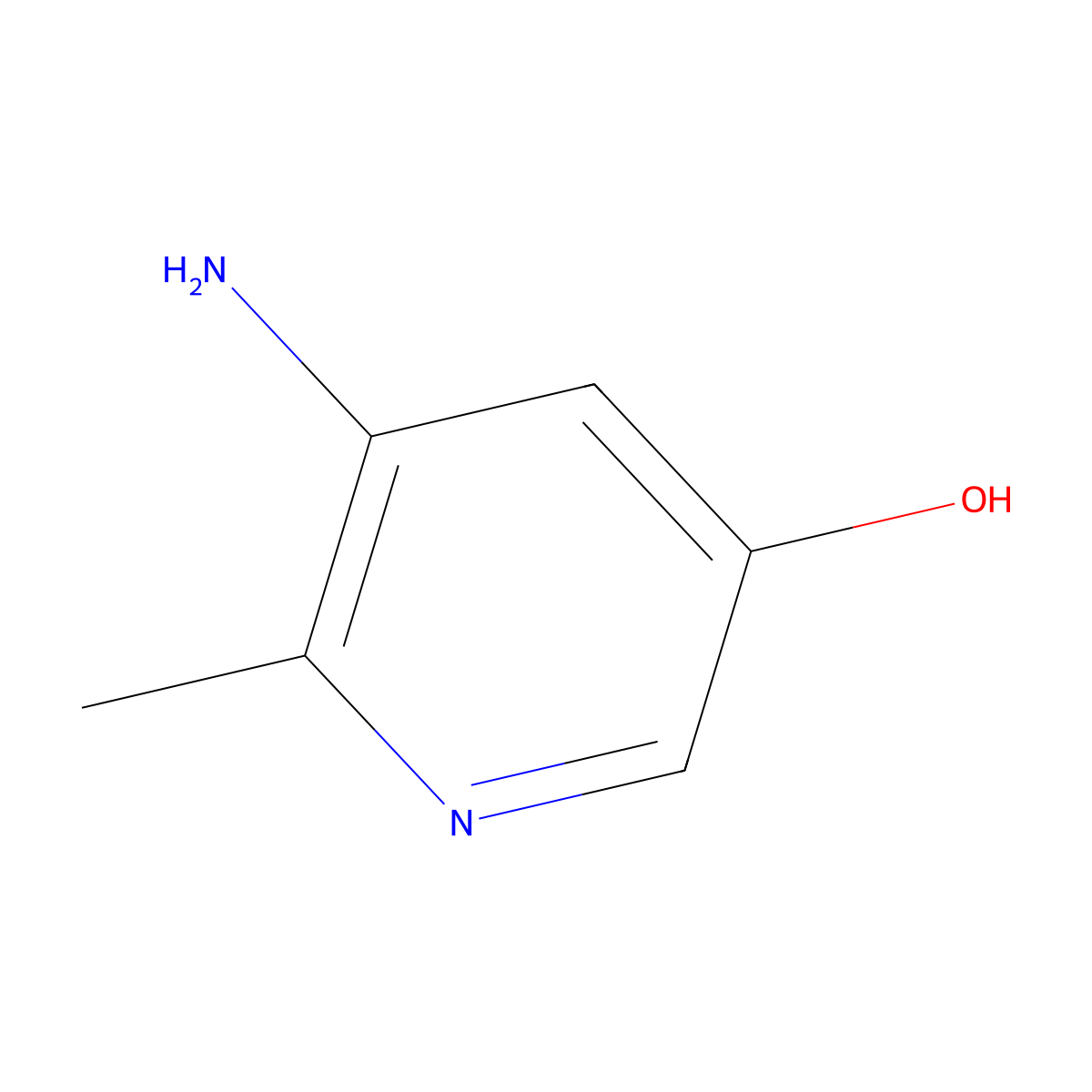 5-Amino-6-methylpyridin-3-ol molecular structure, CAS 1805429-39-3
