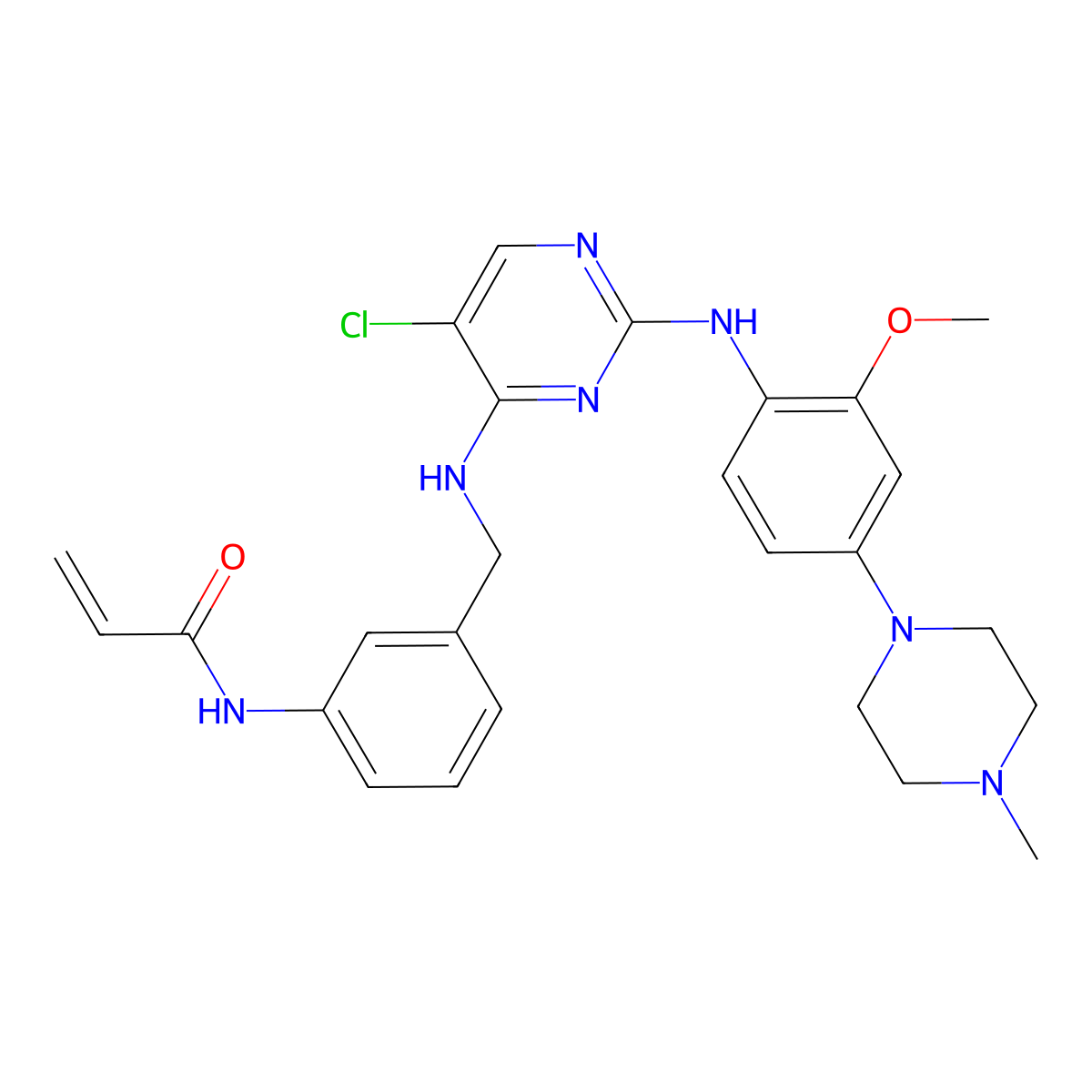Jak3-IN-1 molecular structure, CAS 1805787-93-2