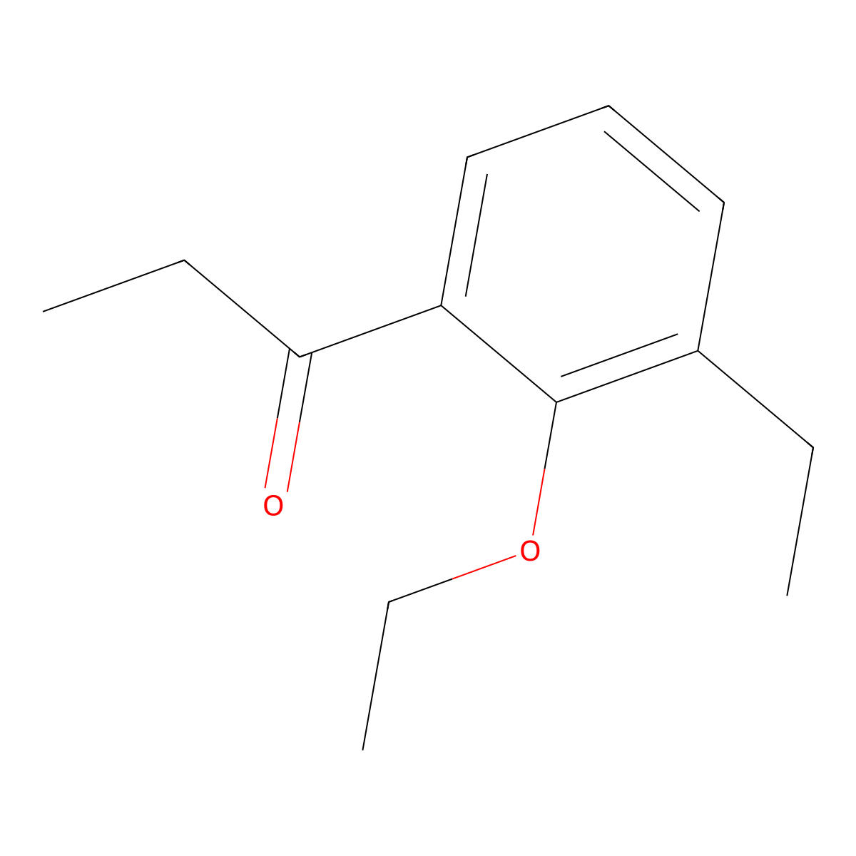 1-(2-Ethoxy-3-ethylphenyl)-1-propanone molecular structure, CAS 1805894-34-1