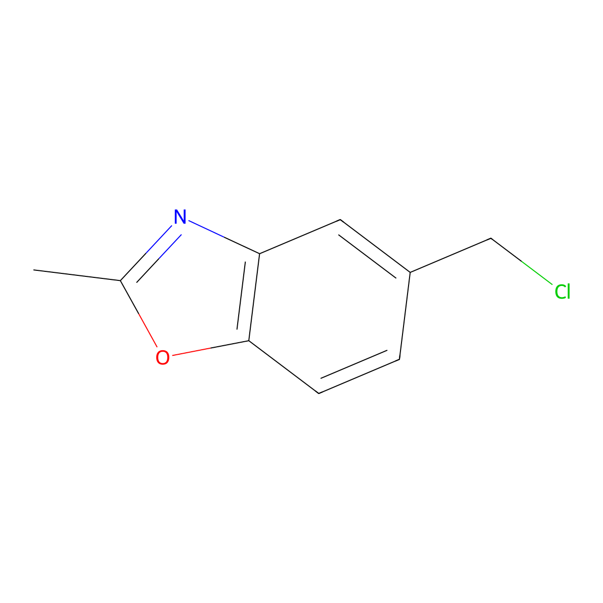 5-(Chloromethyl)-2-methylbenzo[d]oxazole molecular structure, CAS 1806302-02-2