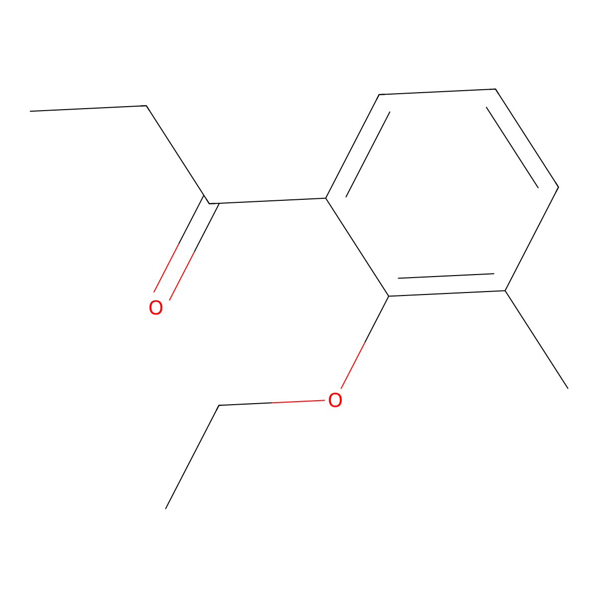 1-(2-Ethoxy-3-methylphenyl)propan-1-one molecular structure, CAS 1806381-67-8