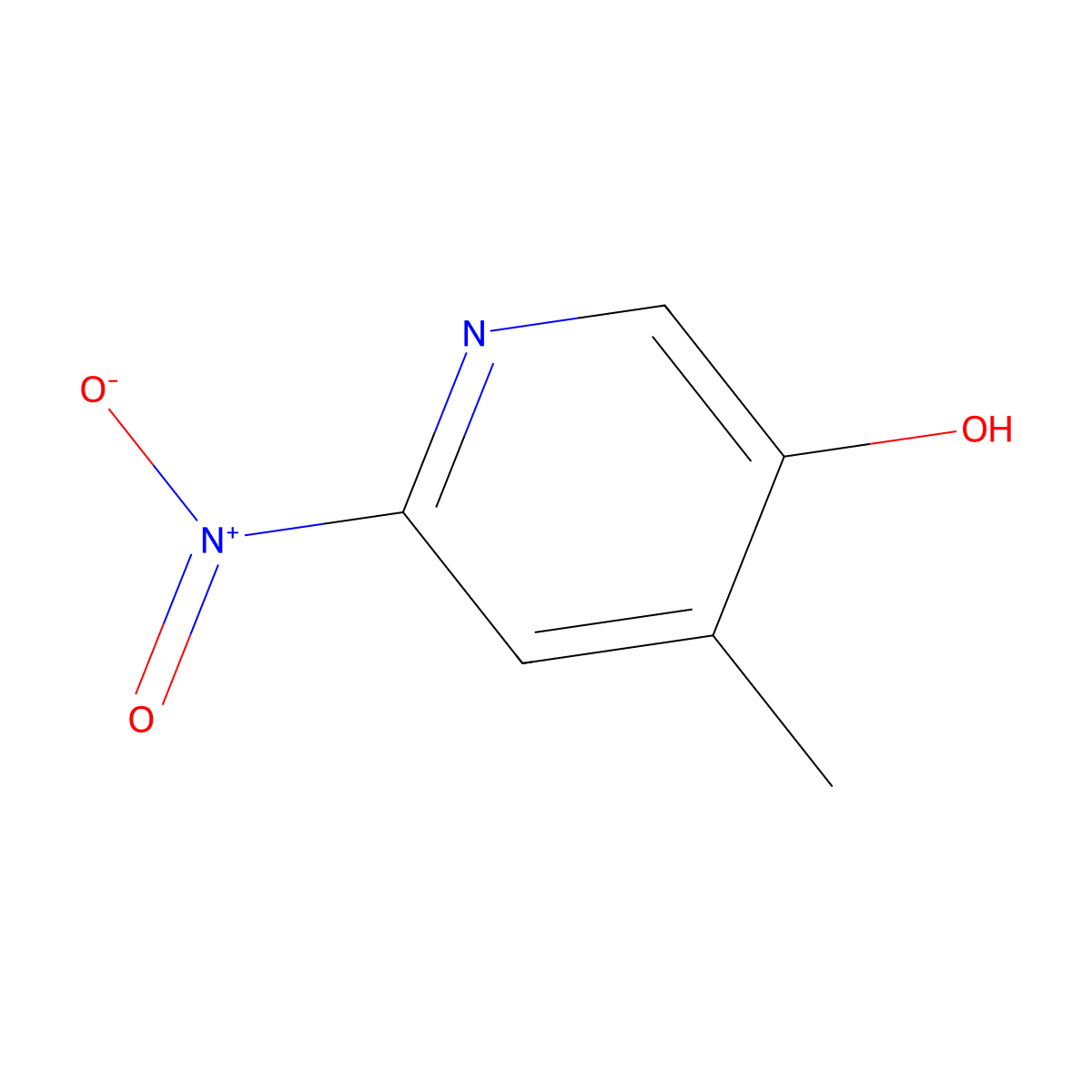 4-Methyl-6-nitropyridin-3-ol molecular structure, CAS 1806389-28-5