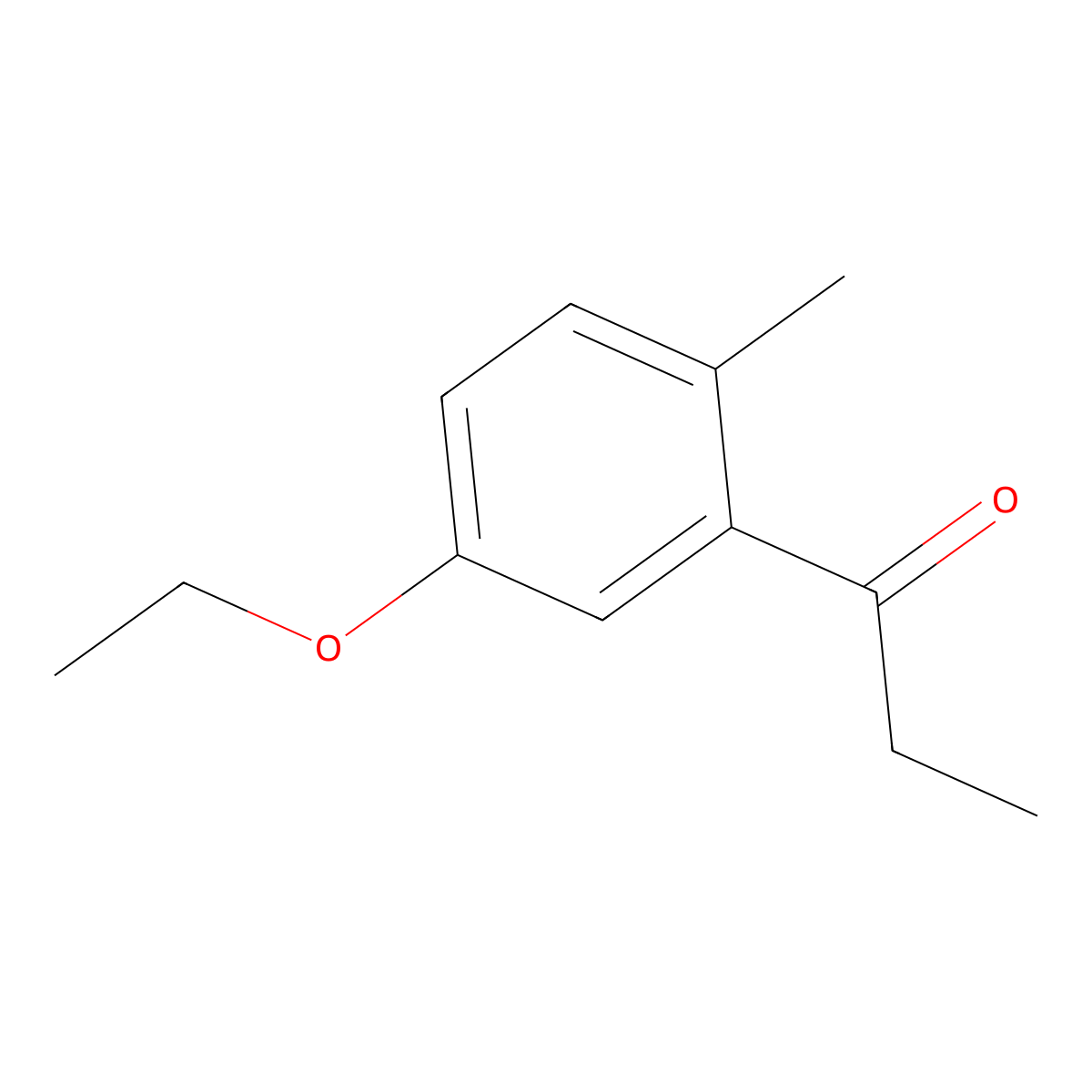 1-(5-Ethoxy-2-methylphenyl)propan-1-one molecular structure, CAS 1806432-88-1