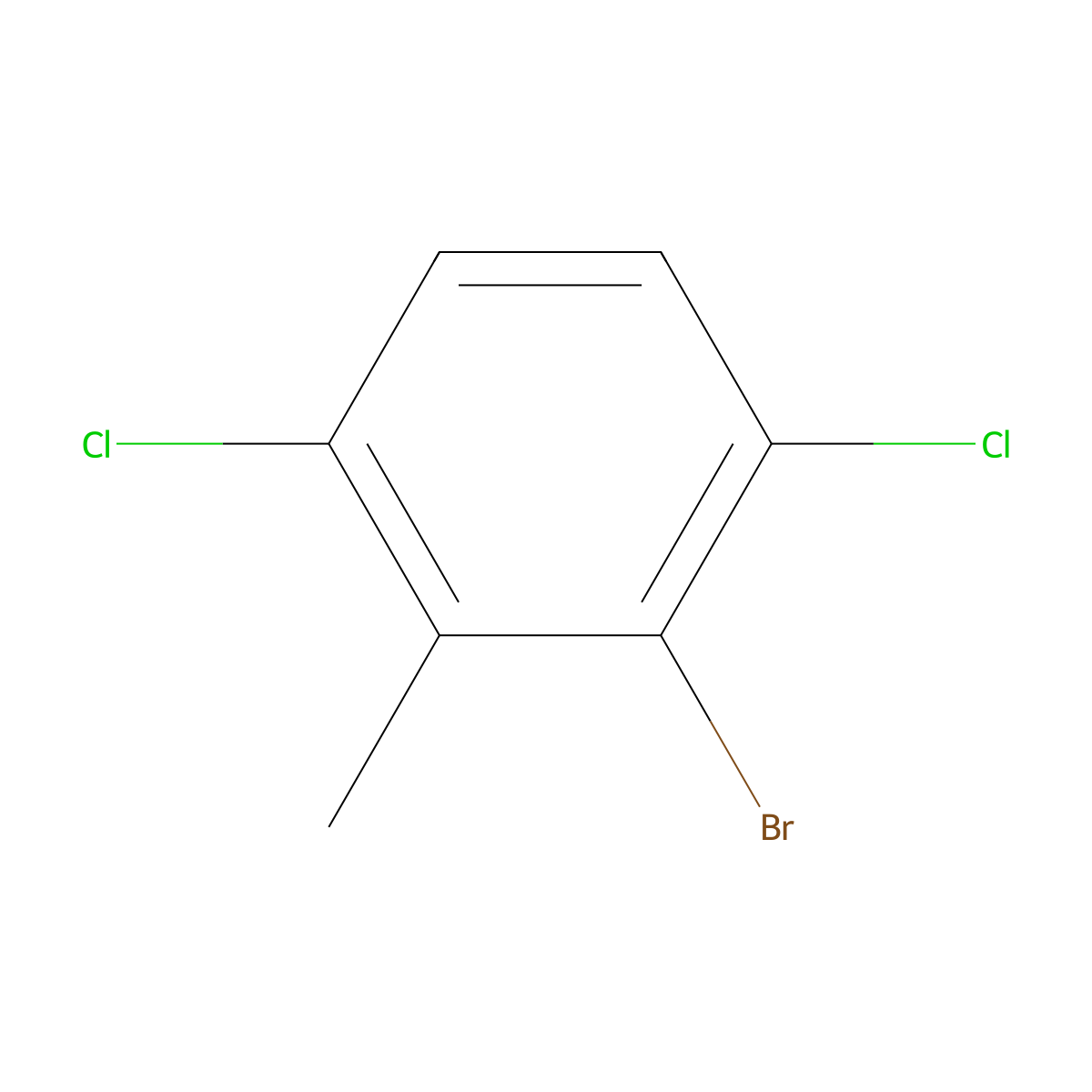 2-Bromo-3,6-dichlorotoluene molecular structure, CAS 1806851-19-3