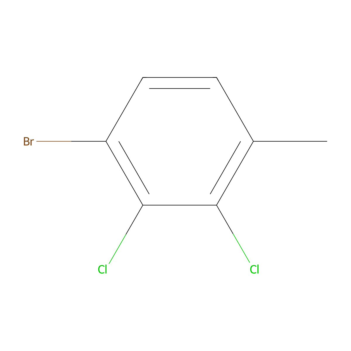 4-Bromo-2,3-dichlorotoluene molecular structure, CAS 1807029-15-7