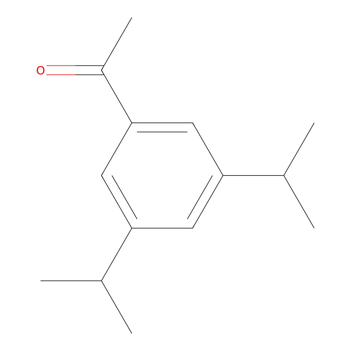 1-[3,5-Bis(1-methylethyl)phenyl]ethanone molecular structure, CAS 180740-21-0