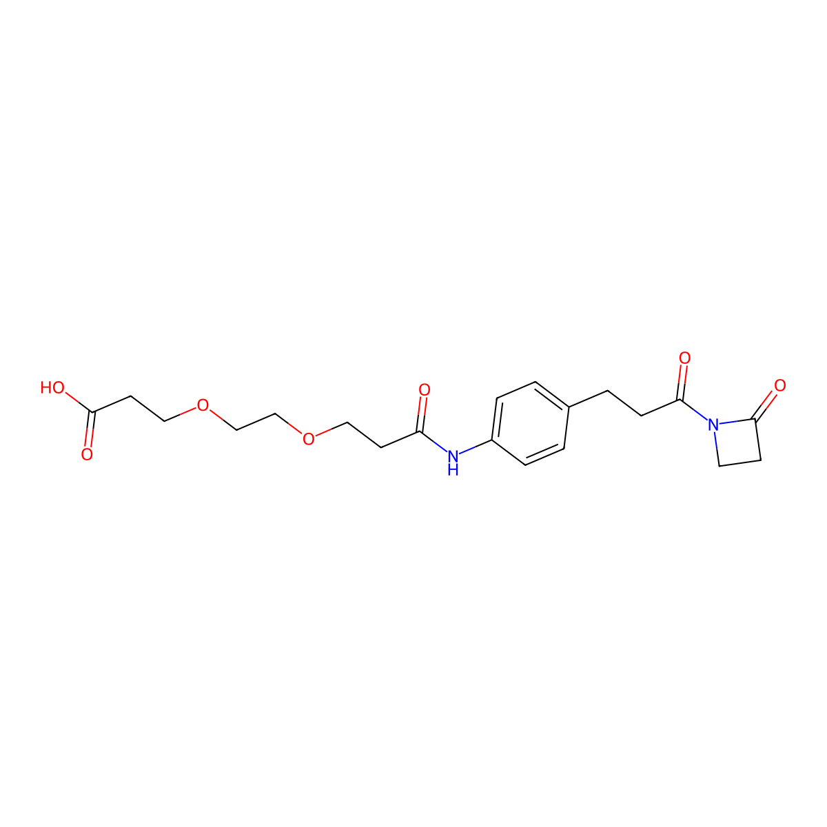 Azd-peg2-acid molecular structure, CAS 1807518-70-2