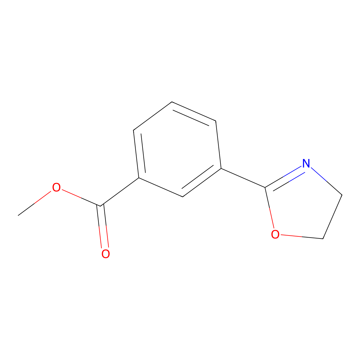 Methyl 3-(4,5-dihydrooxazol-2-yl)benzoate molecular structure, CAS 1807700-26-0