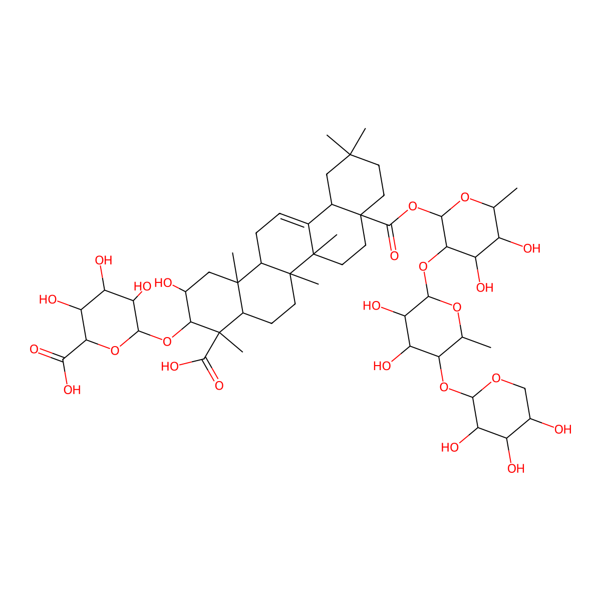 Celosin I molecular structure, CAS 1807732-38-2