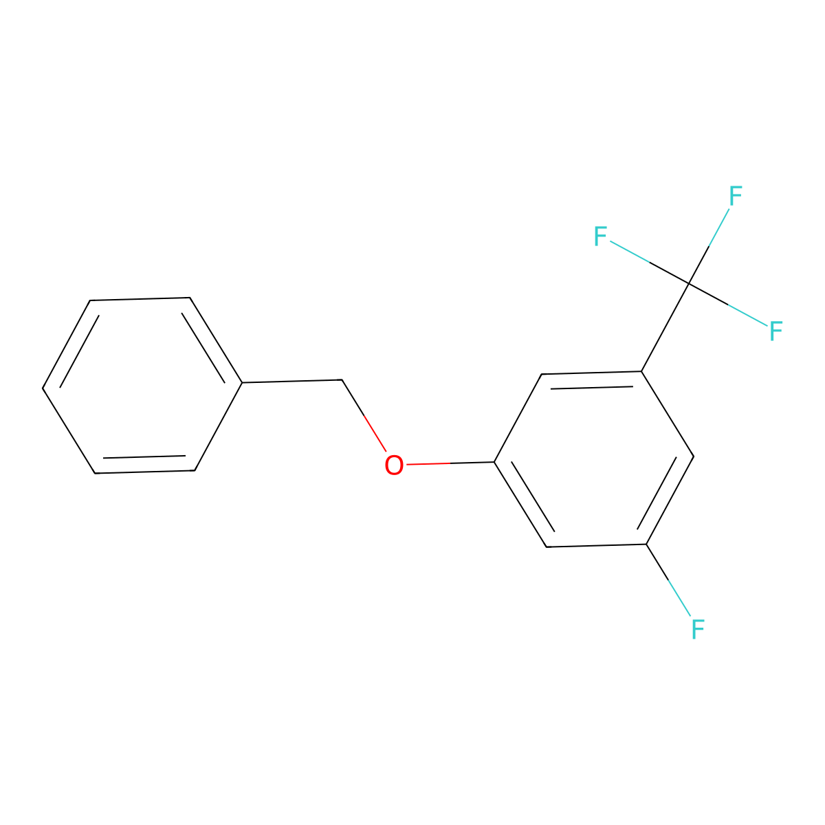 1-(Benzyloxy)-3-fluoro-5-(trifluoromethyl)benzene molecular structure, CAS 1807772-28-6