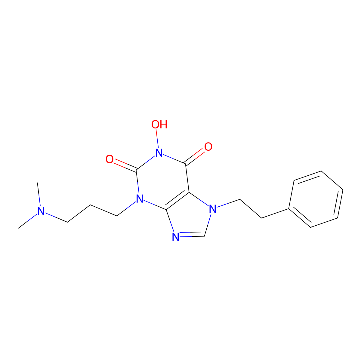 Caf1-IN-1 molecular structure, CAS 1807775-88-7