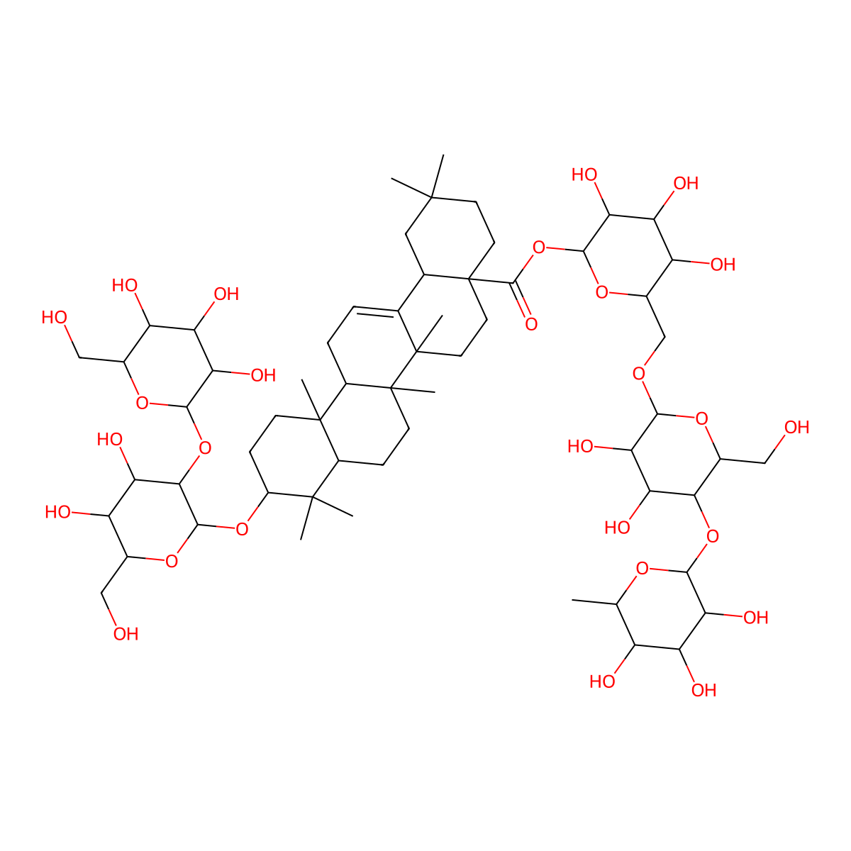 Flaccidoside VI molecular structure, CAS 1807855-01-1