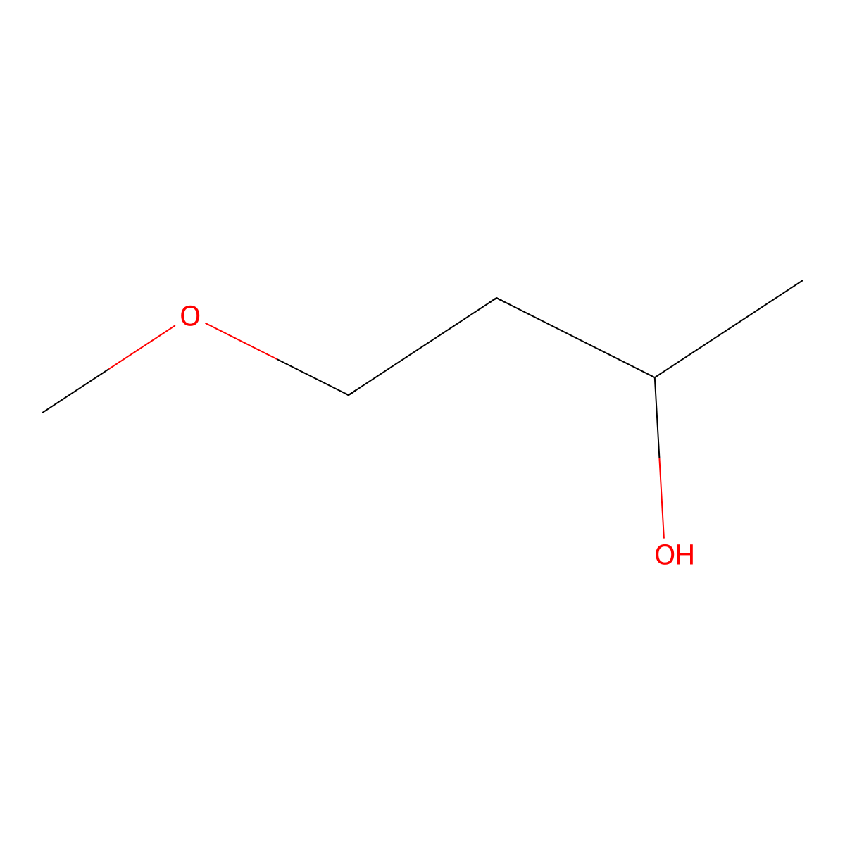 (2S)-4-methoxybutan-2-ol molecular structure, CAS 1807934-00-4
