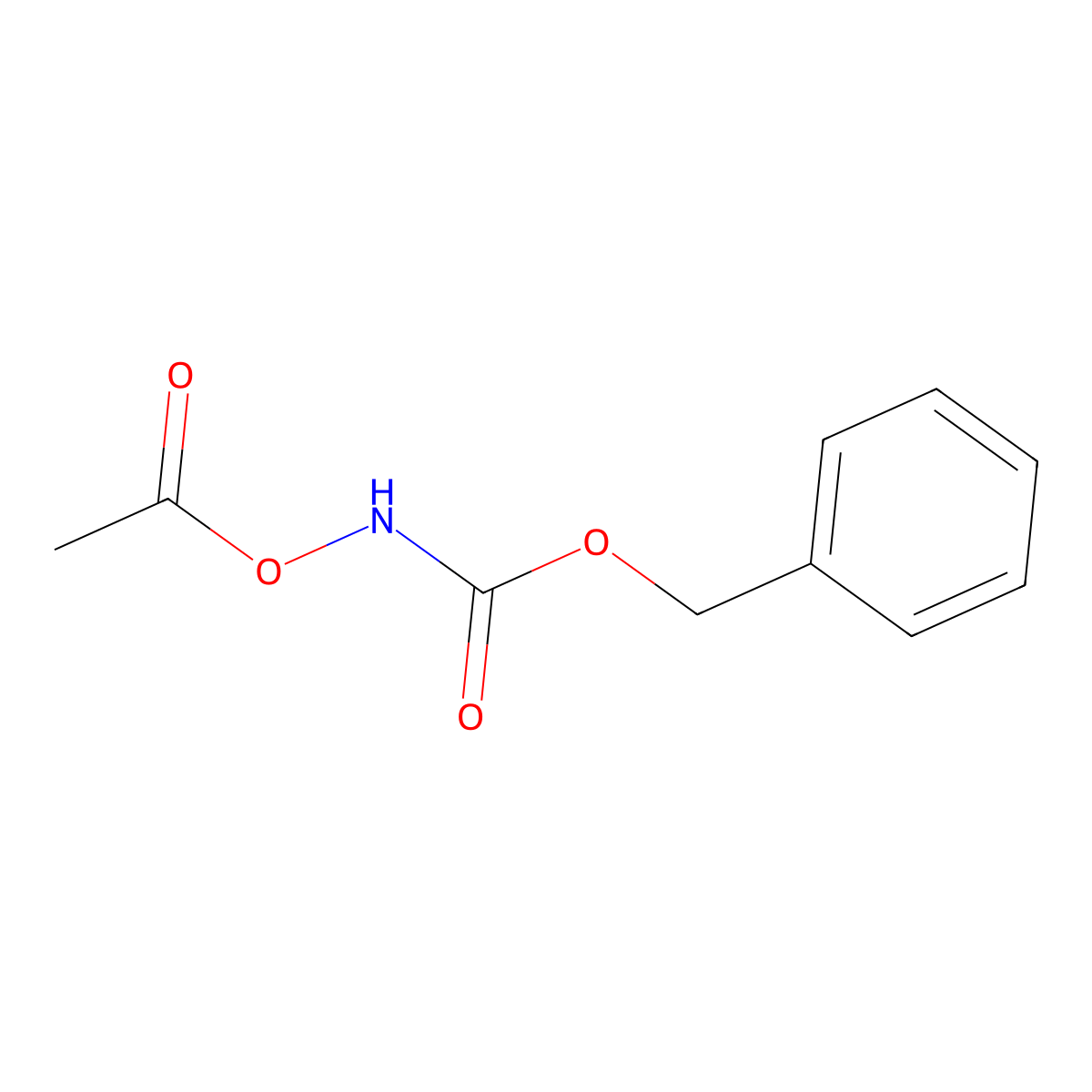 Benzyl (acetyloxy)carbamate molecular structure, CAS 180798-01-0