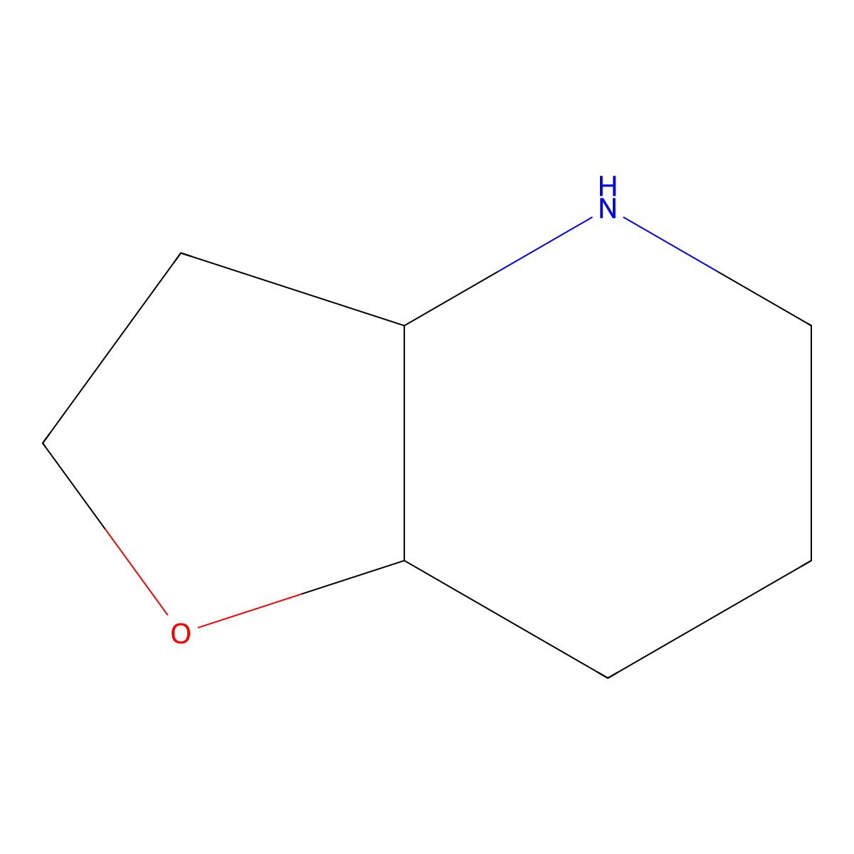 (3aR,7aR)-Octahydrofuro[3,2-b]pyridine molecular structure, CAS 1808069-07-9