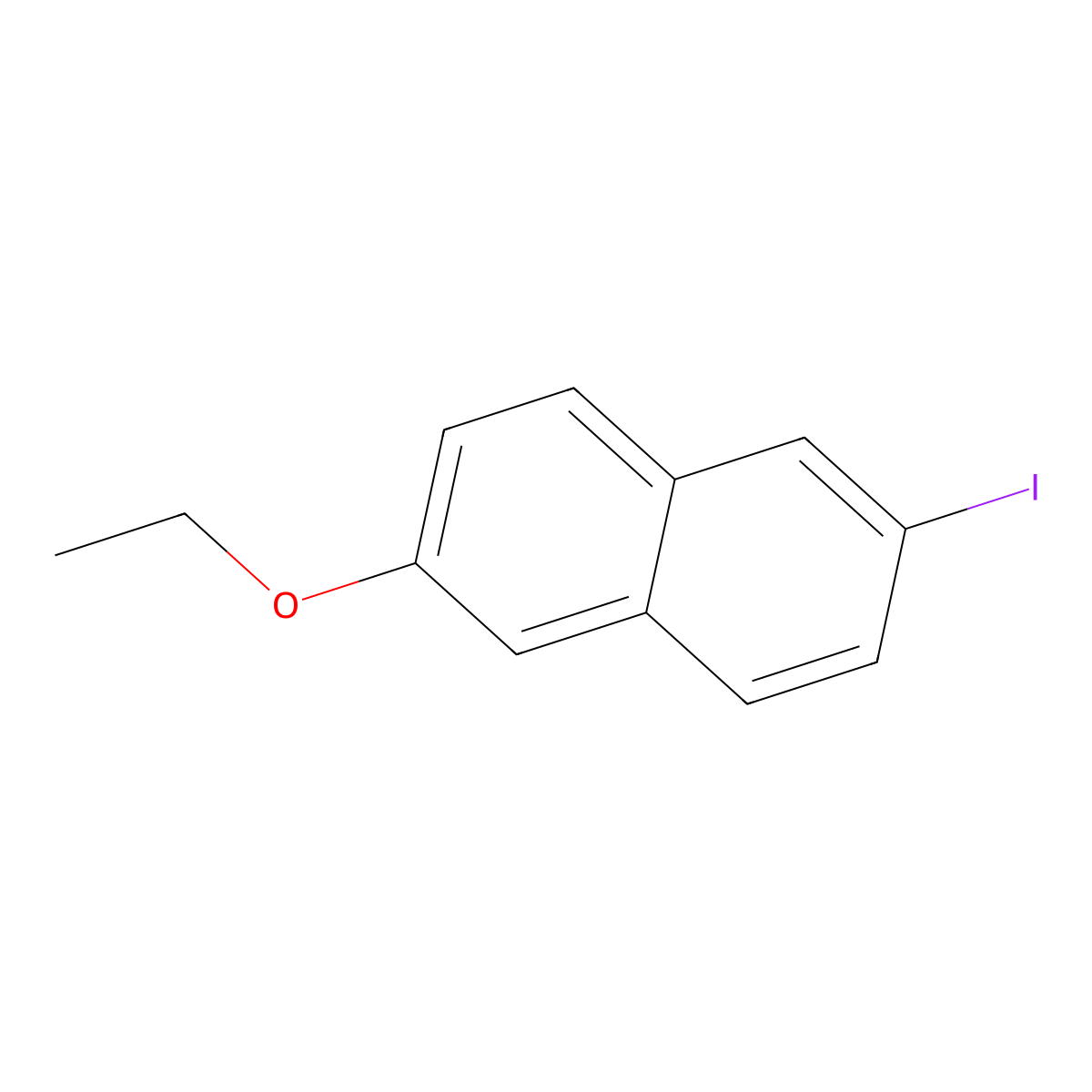 2-Ethoxy-6-iodonaphthalene molecular structure, CAS 1808165-21-0