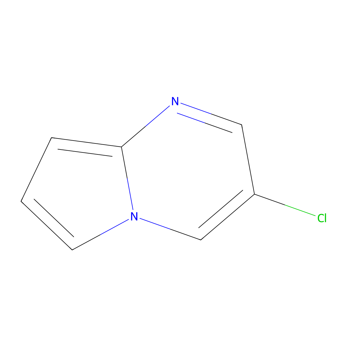 3-Chloropyrrolo[1,2-a]pyrimidine molecular structure, CAS 1808208-66-3