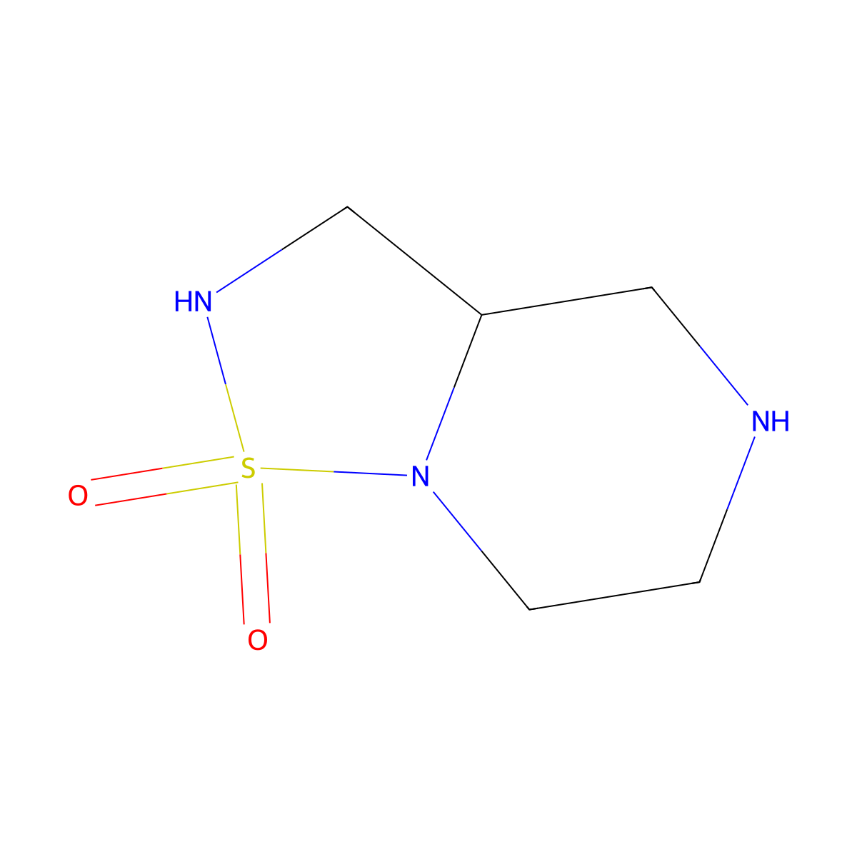 Hexahydro-1-thia-2,5,7a-triaza-indene 1,1-dioxide molecular structure, CAS 1808248-68-1