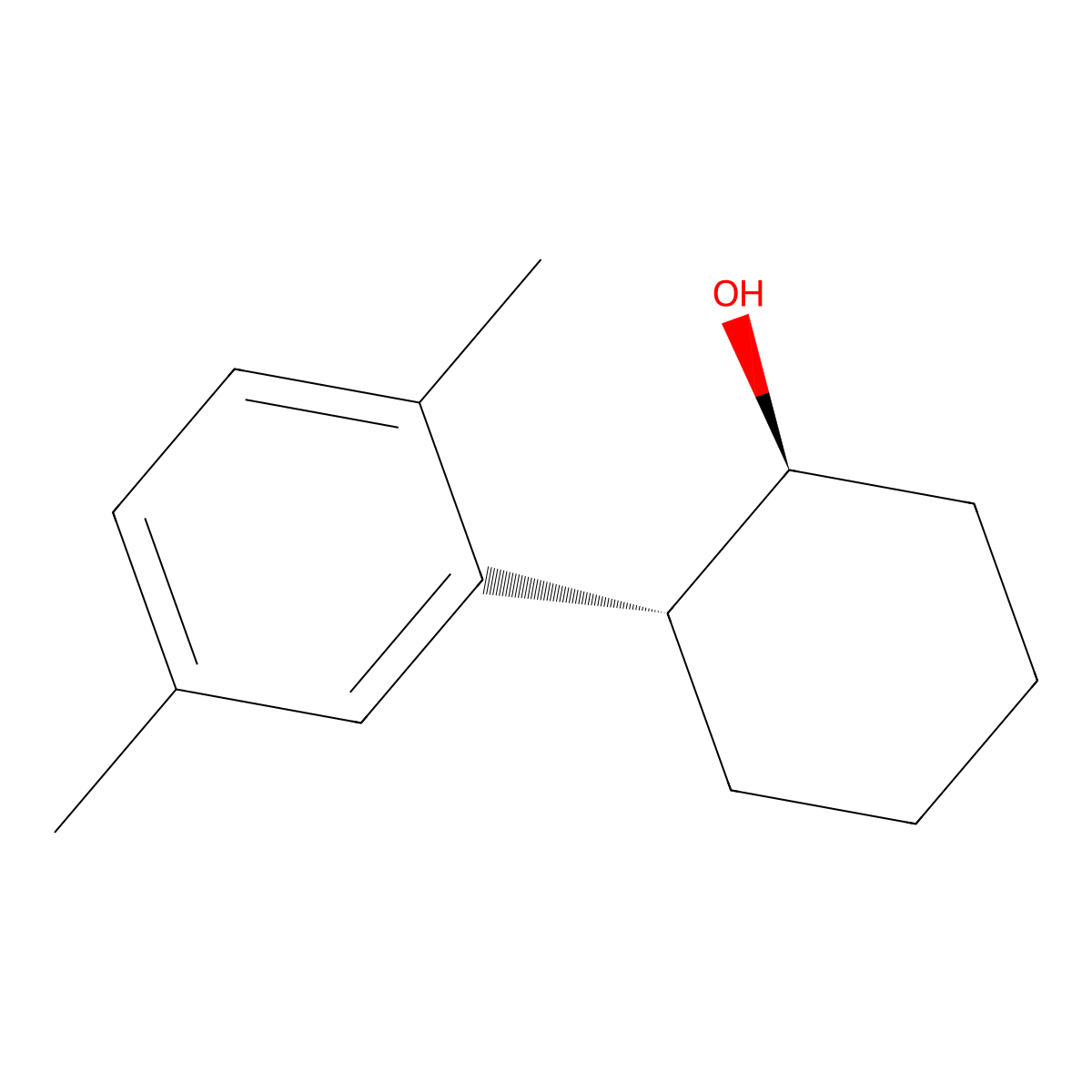 trans-2-(2,5-Dimethylphenyl)cyclohexanol molecular structure, CAS 1808331-67-0