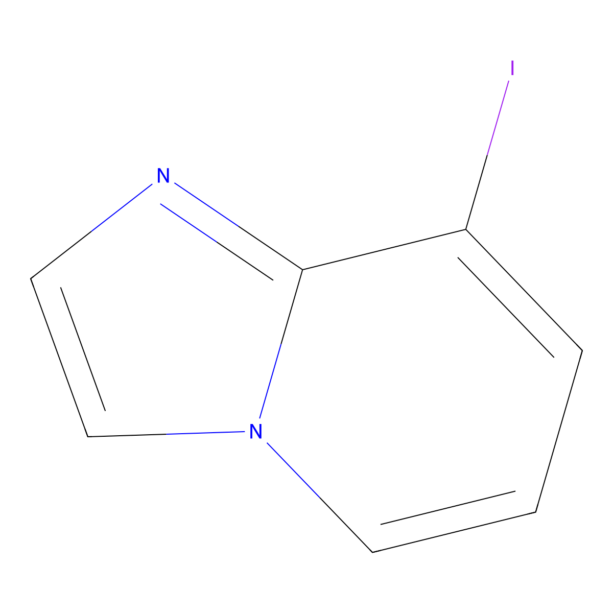 8-Iodoimidazo[1,2-a]pyridine molecular structure, CAS 1809158-09-5