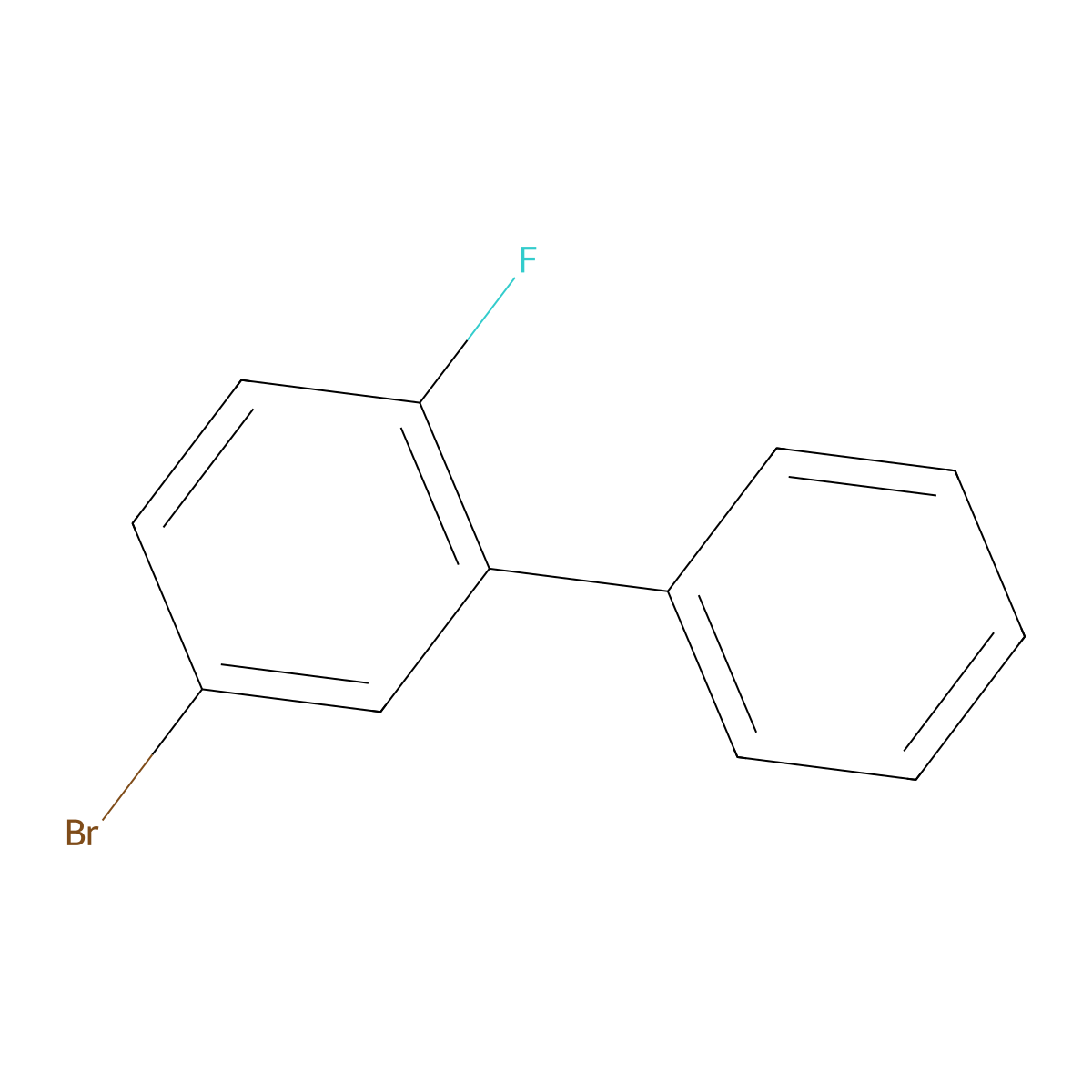 5-Bromo-2-fluorobiphenyl molecular structure, CAS 1809168-63-5