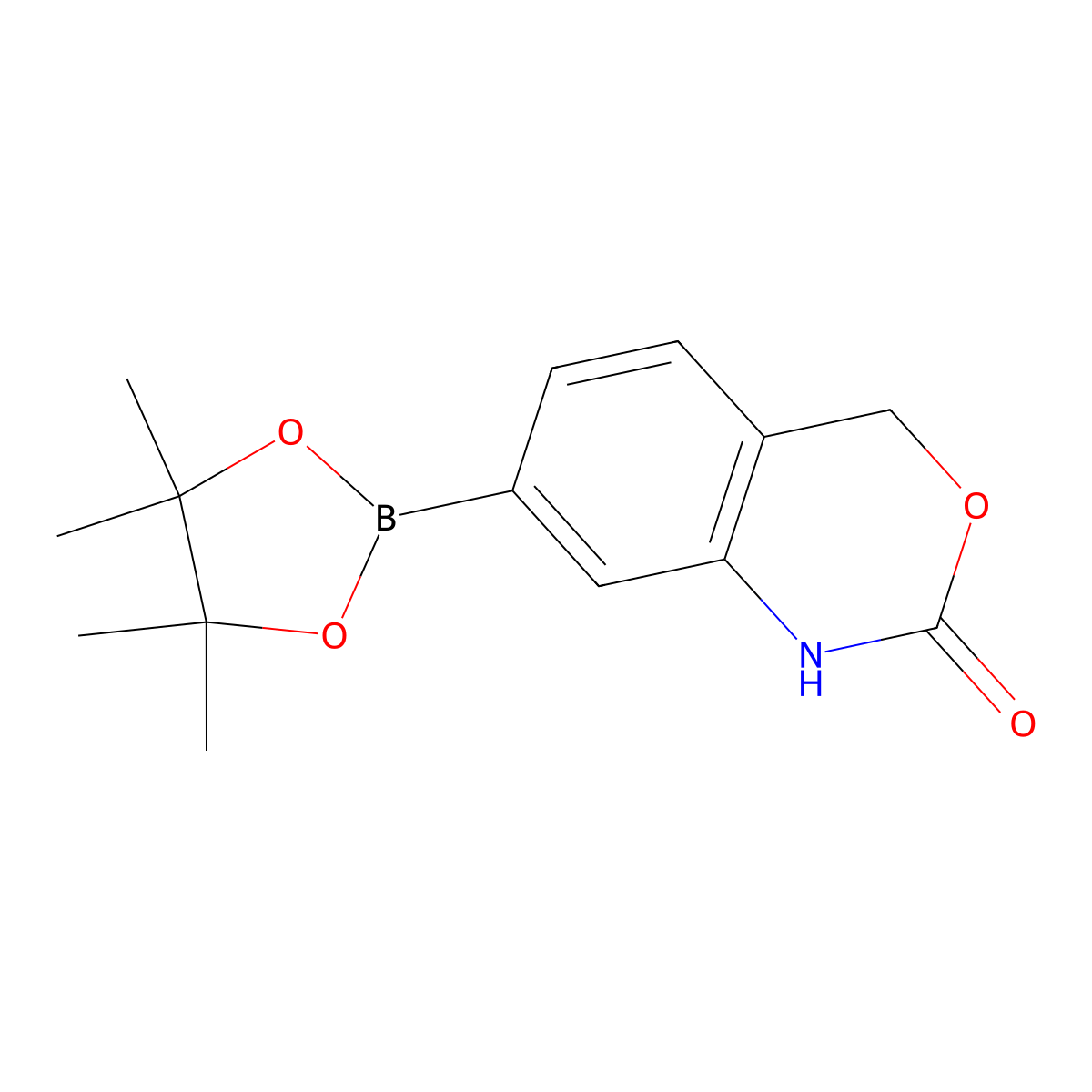 2-Oxo-2,4-dihydrobenzo[d][1,3]oxazine-7-boronic Acid Pinacol Ester molecular structure, CAS 1809200-96-1