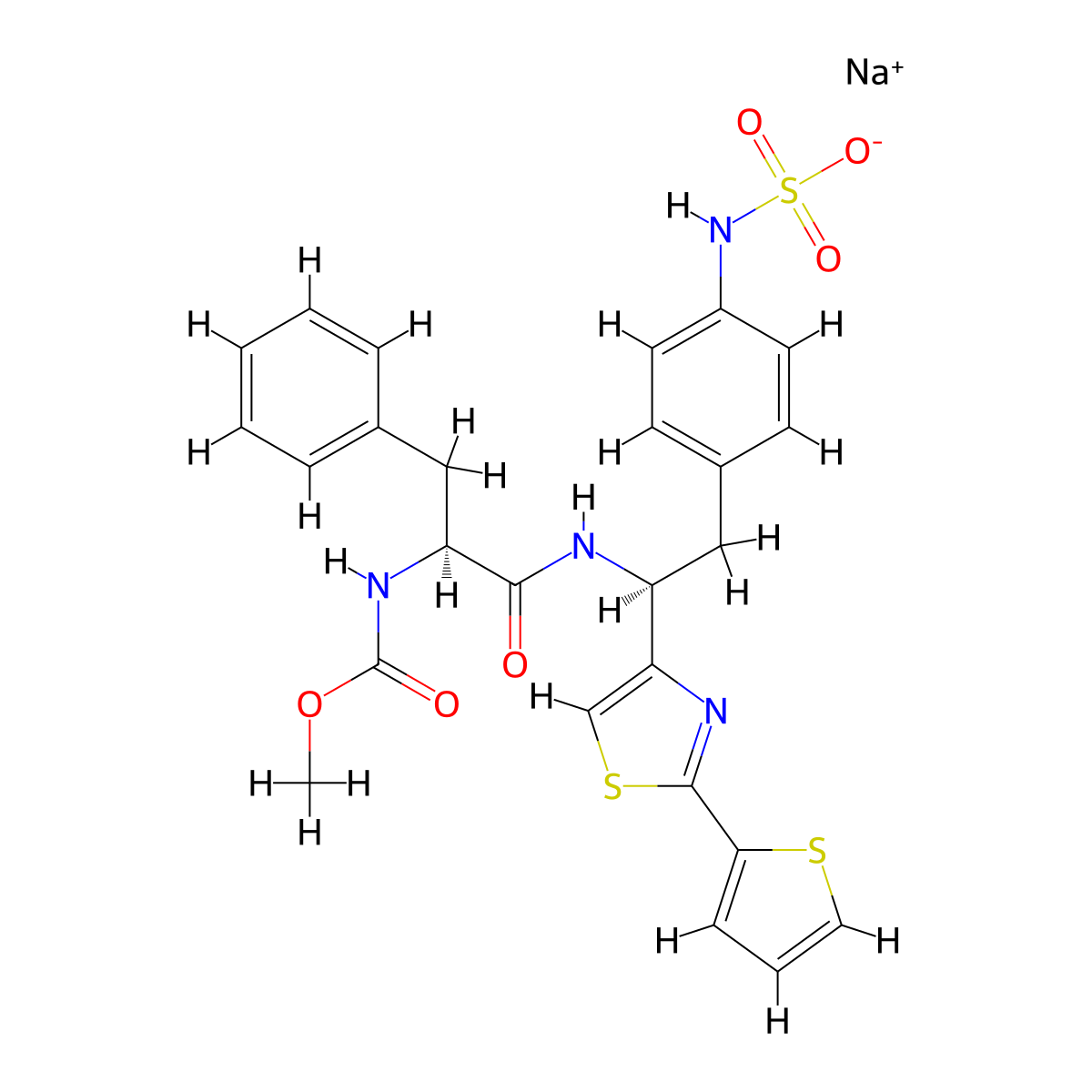 Razuprotafib sodium molecular structure, CAS 1809275-69-1