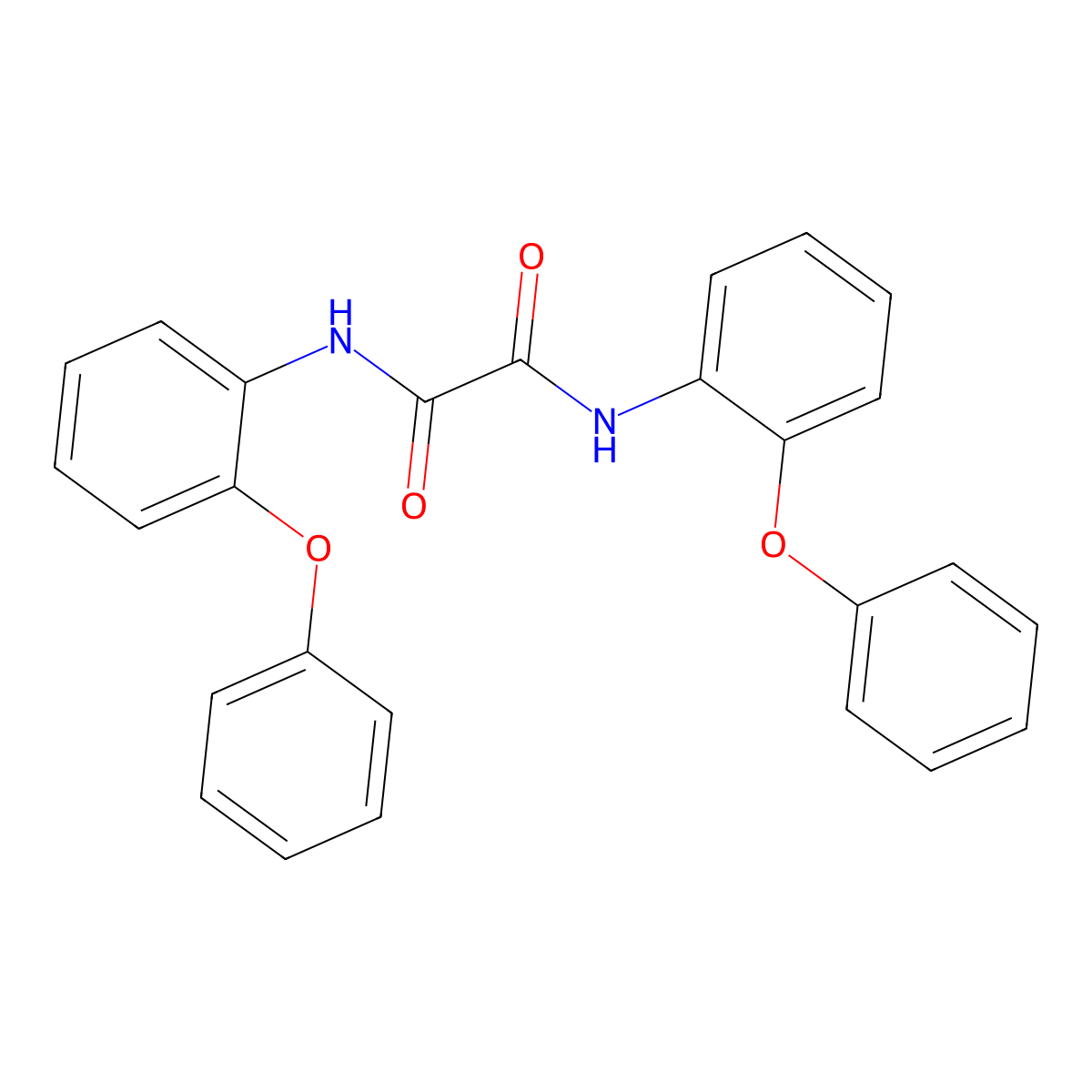 N1,N2-Bis(2-phenoxyphenyl)oxalamide molecular structure, CAS 1809288-98-9