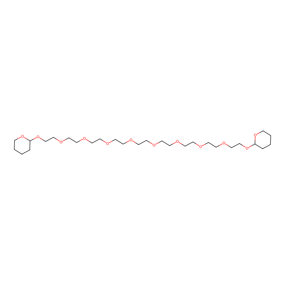 Thp-peg9-thp molecular structure, CAS 1809333-14-9