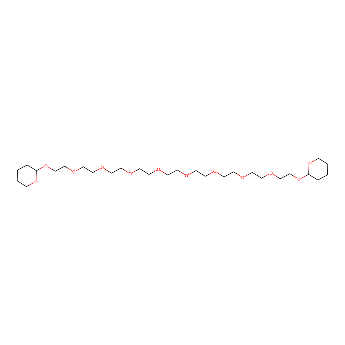 Thp-peg9-thp molecular structure, CAS 1809333-14-9